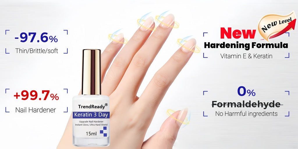 Nail Hardener for Weak Brittle Splitting Nails 2 Pack – Fast Drying White Nail Strengthener with Vitamin E — image 16