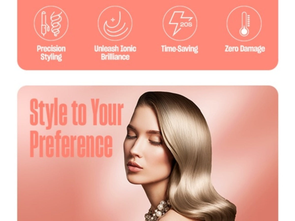 Heated Round Brush Hair Styling Tool with 1.5-Inch Barrel, Dual Voltage and Two Color Options — image 16