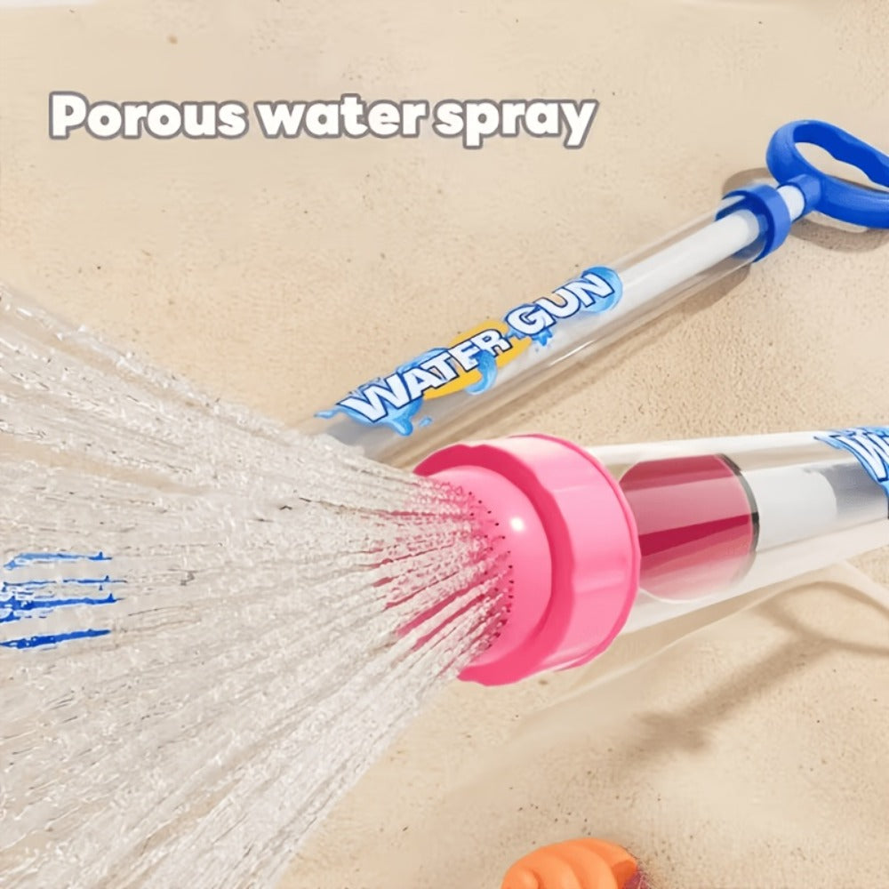 Firework-Shape Manual Water Blaster Set with Three or Six Pull-Push Wands in Blue, Purple and Pink — image 7