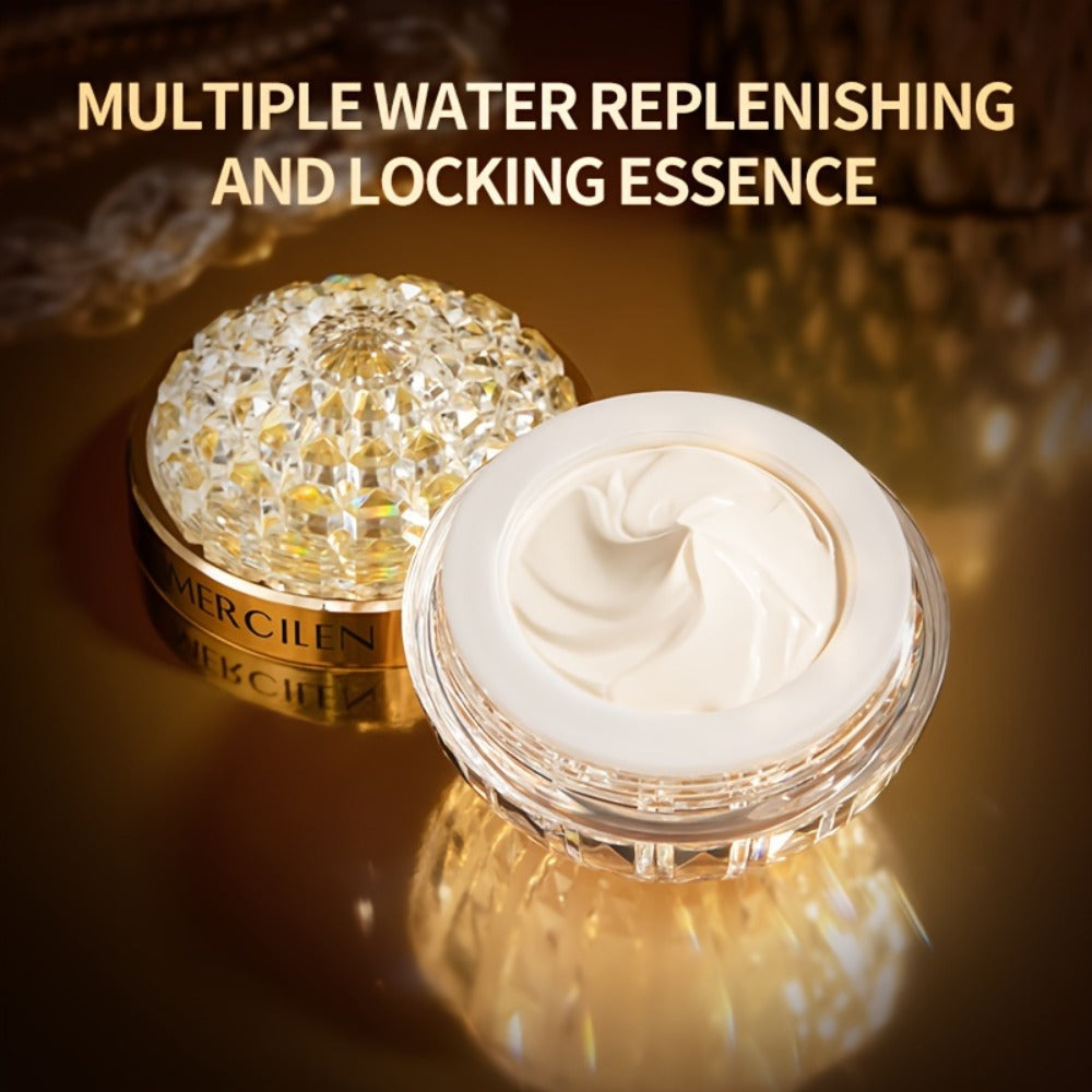 Face Cream Cordyceps Niacinamide Formula in an Alcohol-Free Golden Jar for Morning and Evening Use — image 6