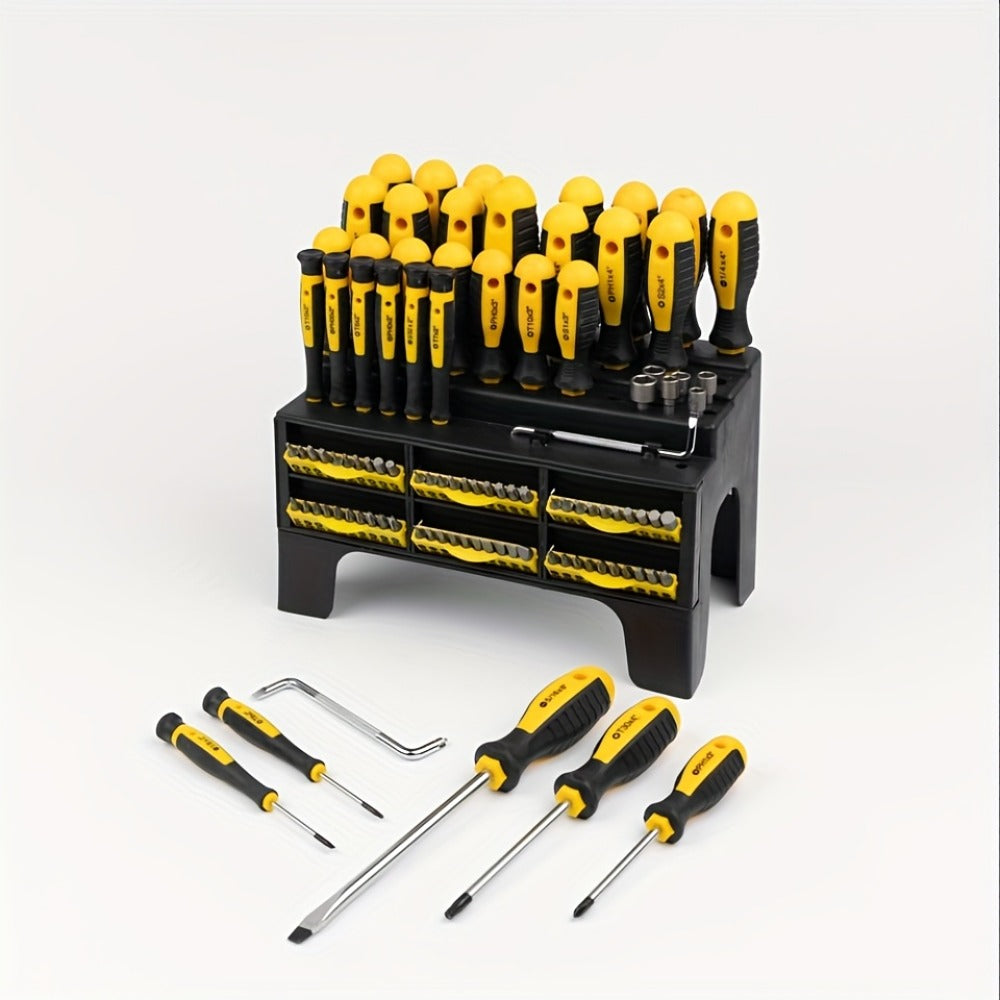 Screwdriver and Bit Organizer Set with 100-, 118- or 126-Piece Color-Coded Rack Configurations — image 22
