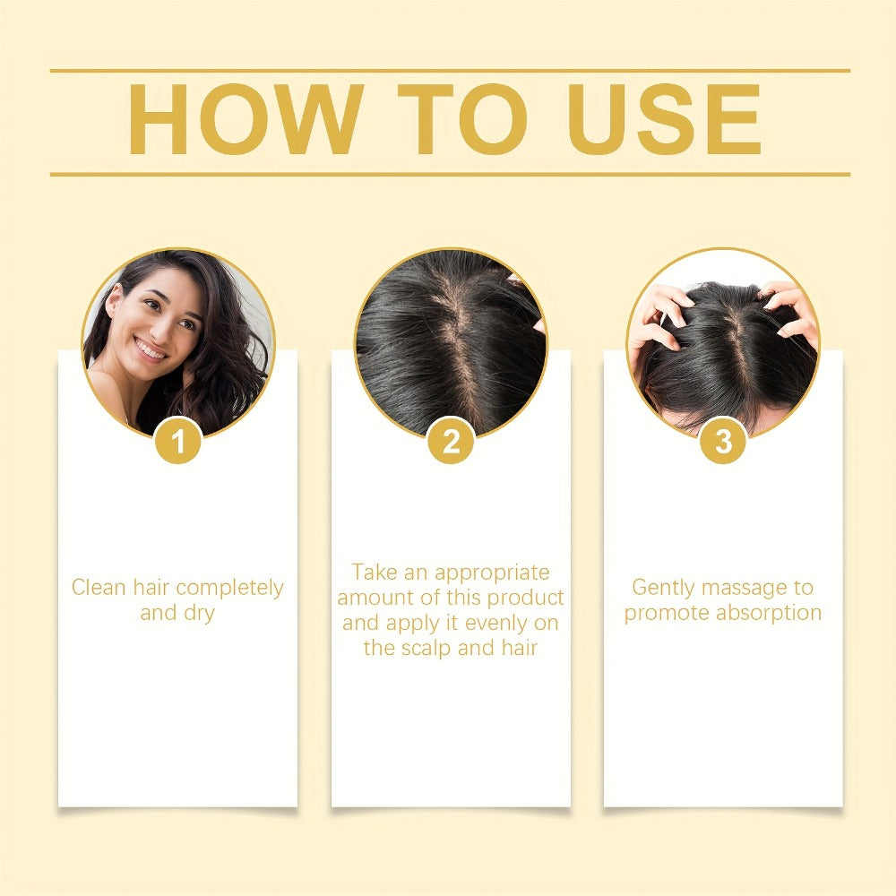 Three-Piece HOGOGO Collagen Hair Care Set with Jar, Pump Container and Included Massage Brush — image 11