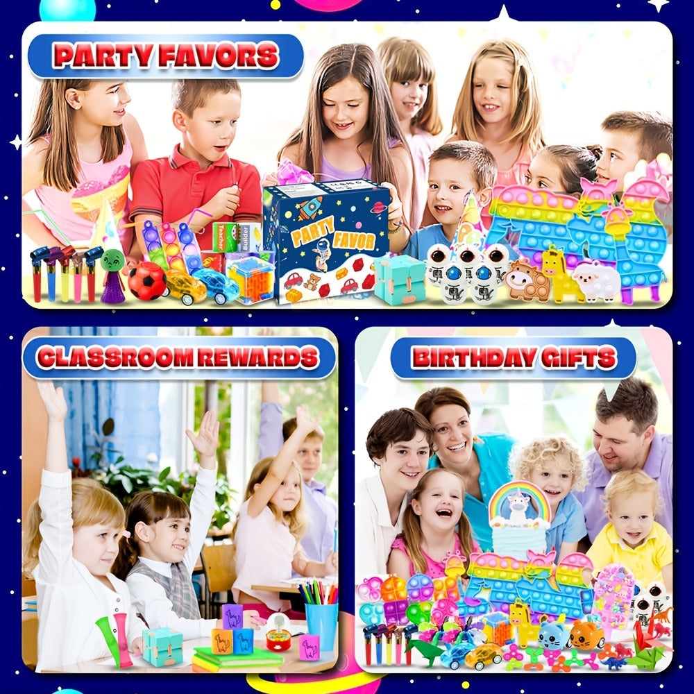 Party Favors Mixed Novelty and Fidget Assortment, 600-Piece Multicolor Set for Large Events — image 5