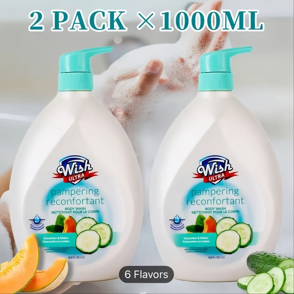 Pump-Bottle Body Wash with Vitamin E Label, Five Scent Options and Single or Two-Piece Packs — image 7