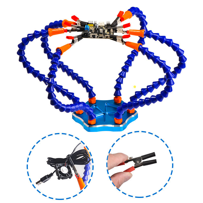 Model Repair Tool Six Jaw Multi Function Aluminum Alloy Welding Station