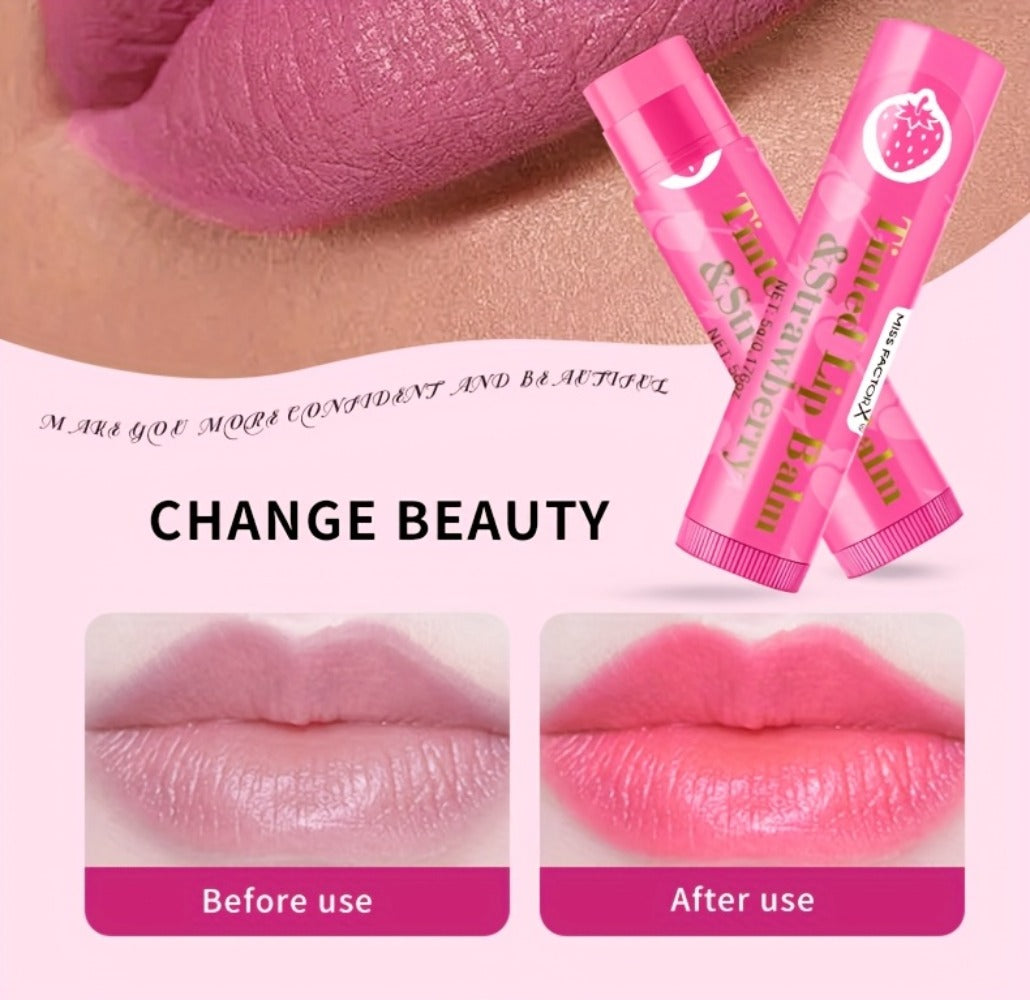 MISS FACTOR 30-Piece Tinted Lip Balm Set with Capped Tubes Organized into Six Color Groups — image 13