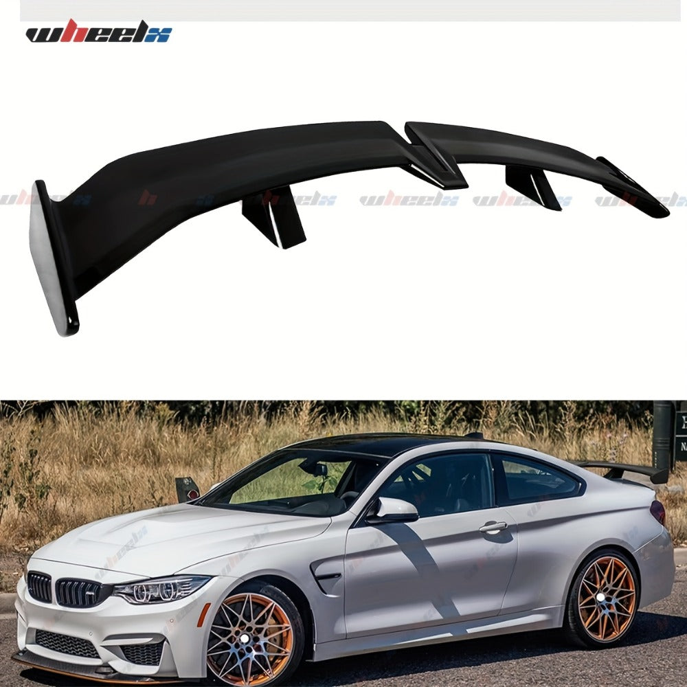 Universal Rear Spoiler Wing 54 Inch – ABS Pro Style Trunk Lid Spoiler, UV-Resistant, Fits Honda Toyota Subaru BMW Dodge Sedan