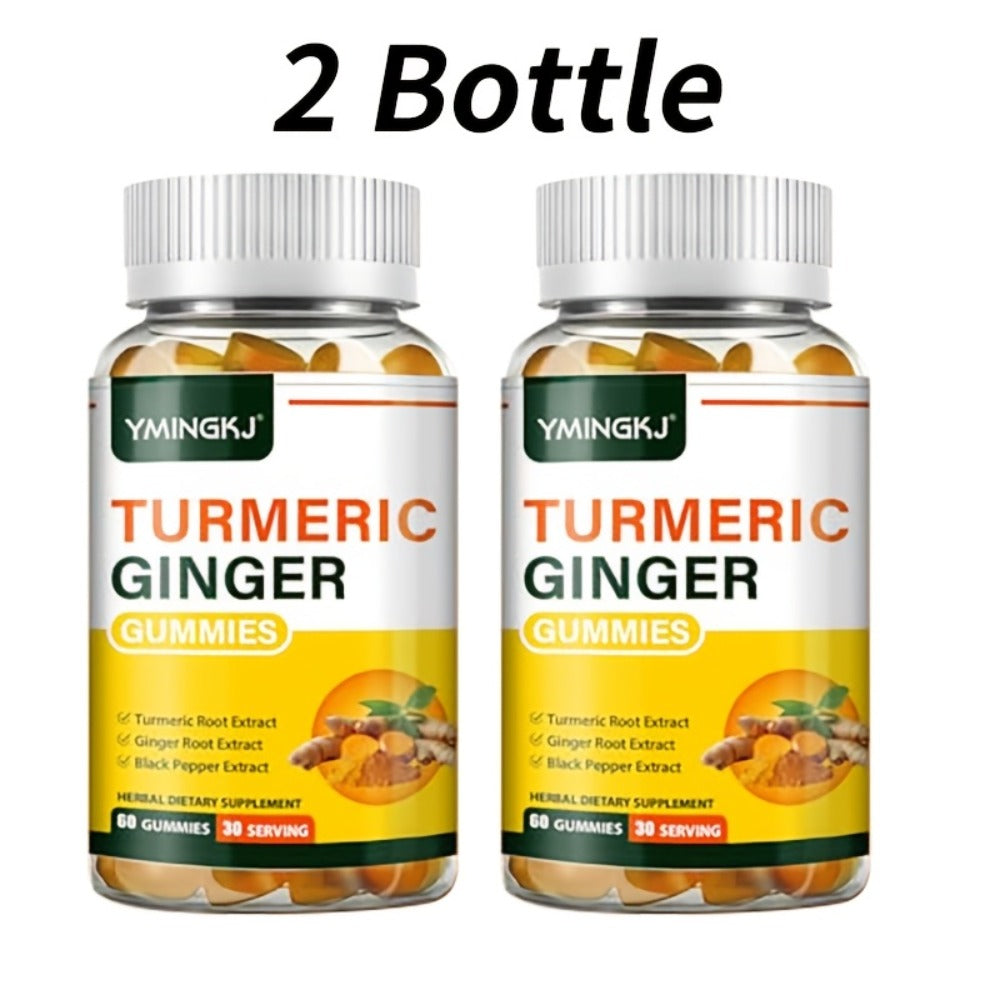 Turmeric Gummies with Black Pepper & Mint, 2000% Higher Absorption Curcumin, Anti-Inflammatory Joint — image 6