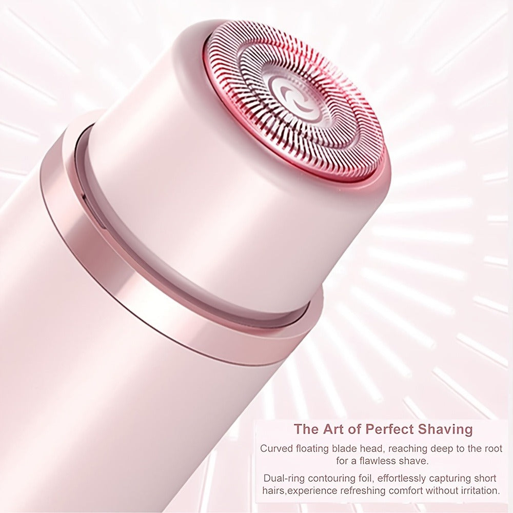 Slim Two-Ended Electric Body Trimmer with Comb Attachments in Blue, Pink or Purple Options — image 8