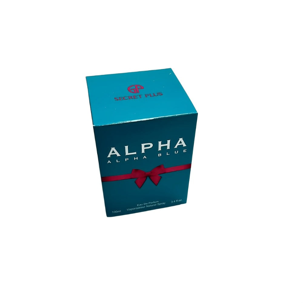 Perfume for Women Alpha Blue 100ml EDT Spray with a Sweet Floral Fragrance Profile in a Distinctive Bottle Presentation — ima