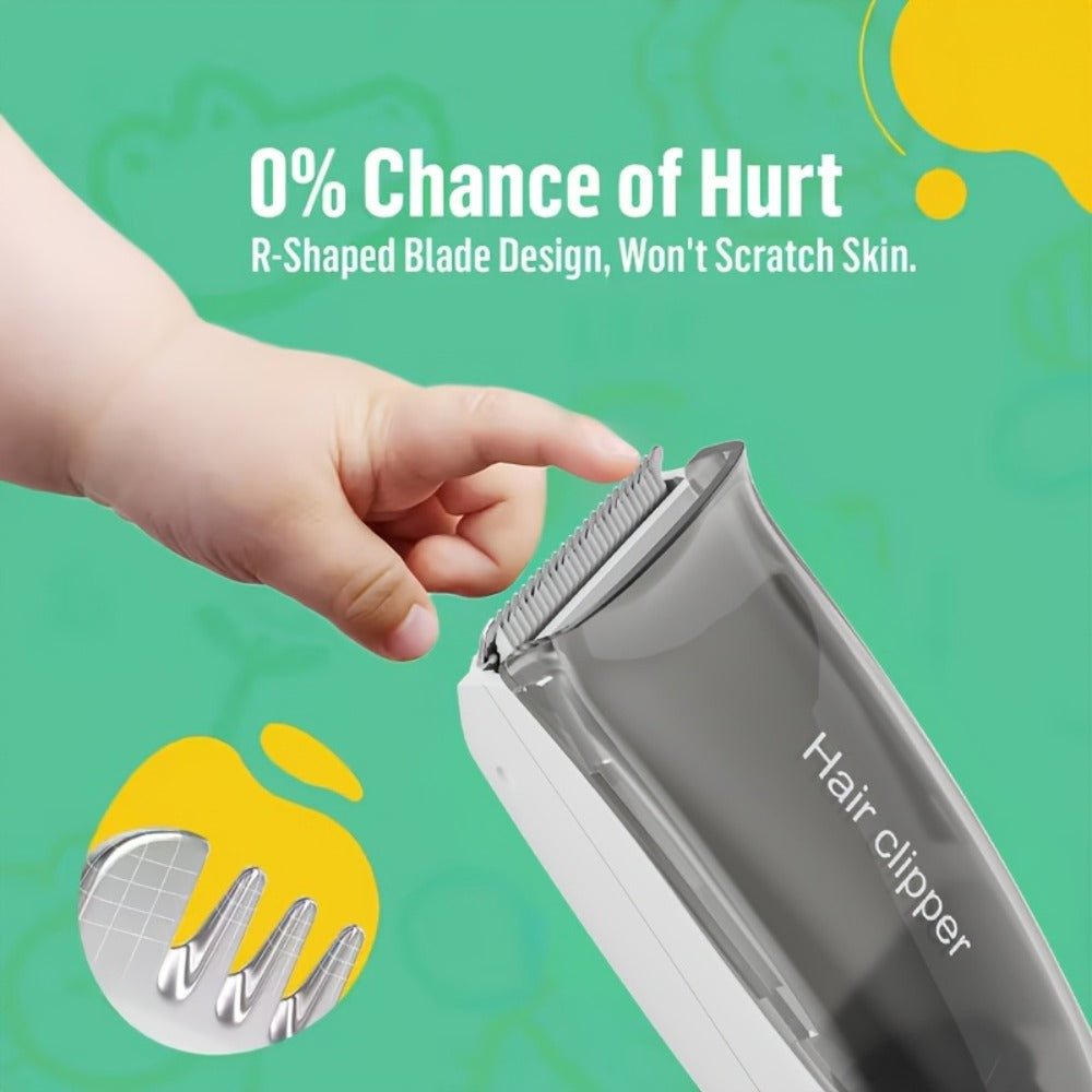 Hair Clipper Vacuum Collection Cordless Trimmer with Type-C Charging, Three Guide Combs and 45-Minute Runtime — image 3