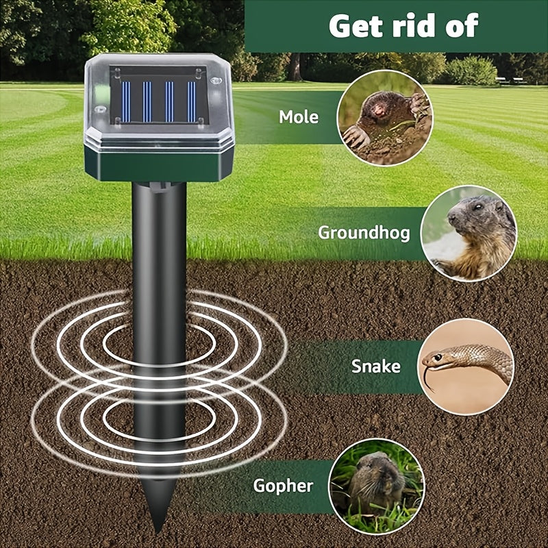 Outdoor Solar Lights for Yard, Solar Outdoor Lights for Garden, LED Landscape Path Lights IP44, Solar Lawn Projection Lights 