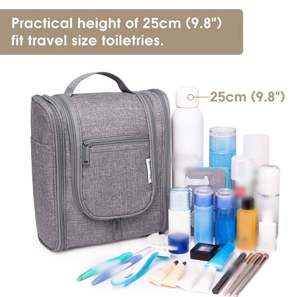 Toiletry Bag Hanging Large-Capacity Makeup Organizer with Hook, Multiple Compartments and 16 Print Options — image 31