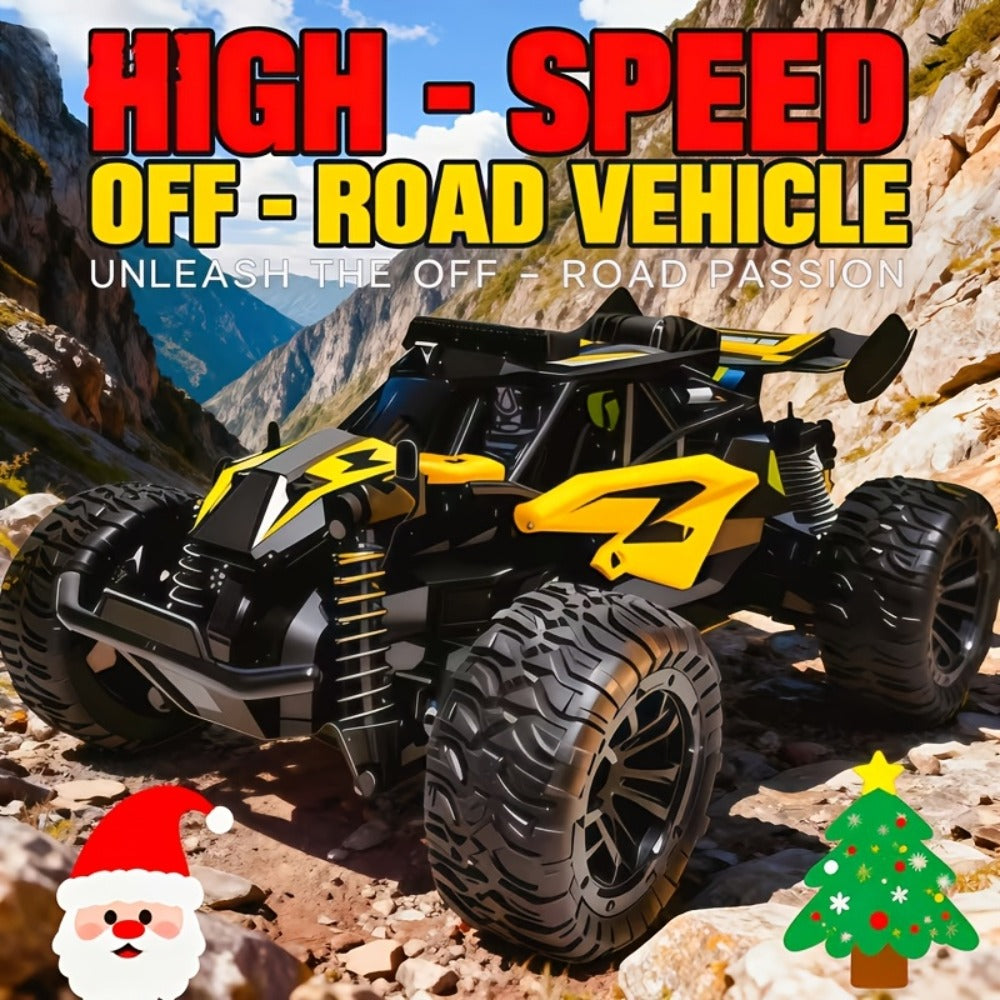 Remote Control Car, CASER Off-Road Truck with 30KM/H Source Speed, 2.4GHz Control, Alloy Construction and Two Colors — image 