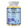 Colon Cleanse Supplement with Black Walnut Hull & Wormwood Powder for Gut Detox Parasite Cleanse Intestinal Health & Digestiv