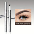 2-in-1 Eyebrow and Hairline Pen with Dense Multi-Fork Brush, Pointed Tip and Three Brown-to-Black Shades — image 13