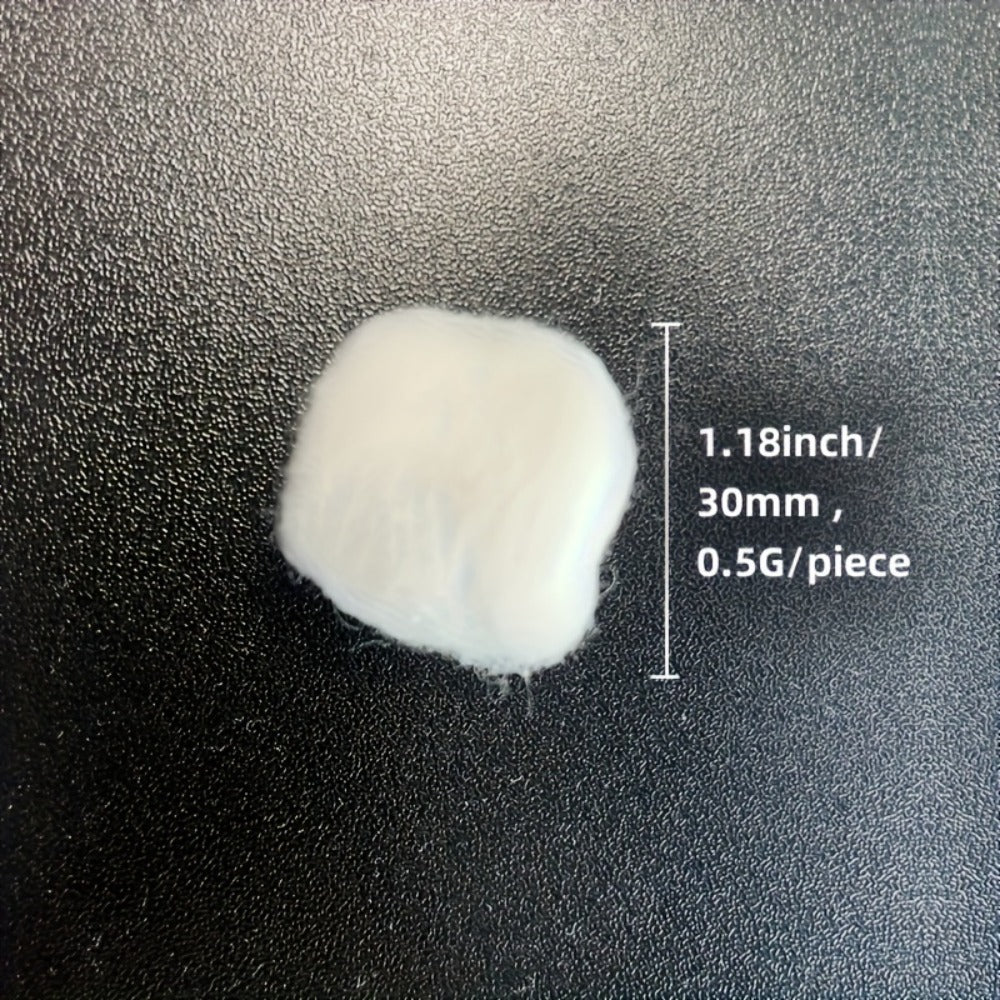 Cotton Balls 500 Count Super Jumbo Soft 100% Absorbent Premium Unscented – Makeup Removal Toner Skincare Nail Care Wound Clea