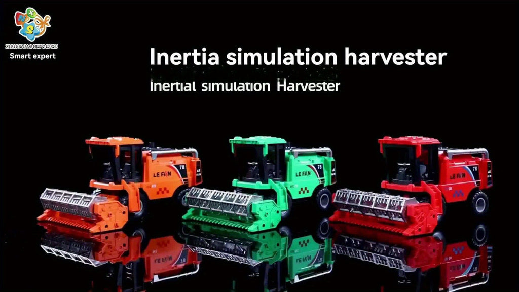 Wheat Harvester Toy Car Inertia Friction Powered Agricultural Vehicle Simulation Model for Kids Boys Girls Ages 3+ — image 10
