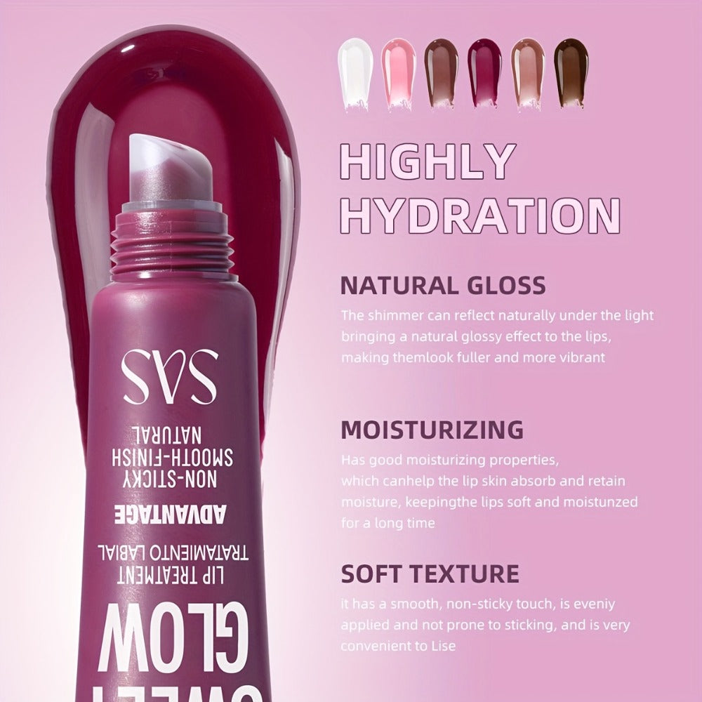 SAS Heart-Pendant Lip Gloss with 15ml Net Content, Squeeze-Tube Format and Six Numbered Shades — image 8
