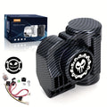 12V Air Horn Super Loud Train Sound for Car Truck Motorcycle Boat SUV Universal Fit Compressor Kit with Relay Harness & Horn 