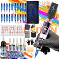 Tattoo Machine Kit POSEIDON SD01 Cordless Pen with 1500mAh Battery, Display, 20 Cartridges and 11 Inks — image 22