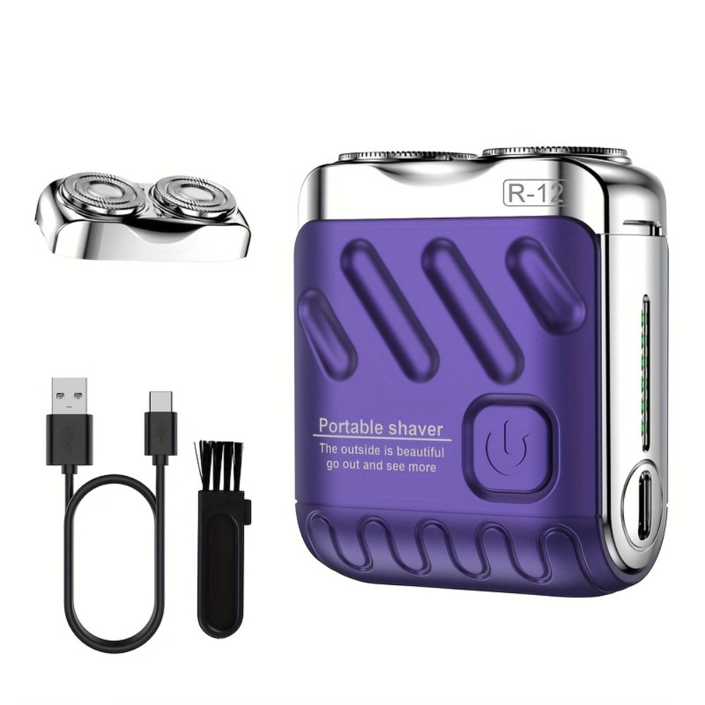 Electric Shaver Mini Dual Floating Blade with USB Charging and Select Waterproof or Digital Display Options — image 9