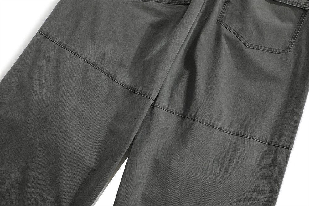Pleated Paratrooper Casual Trousers For Men