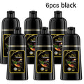 Hair Color Shampoo, EELHOE 3-in-1 Six-Bottle 3.38oz Set in Black, Brown or Mixed Color Packs — image 14