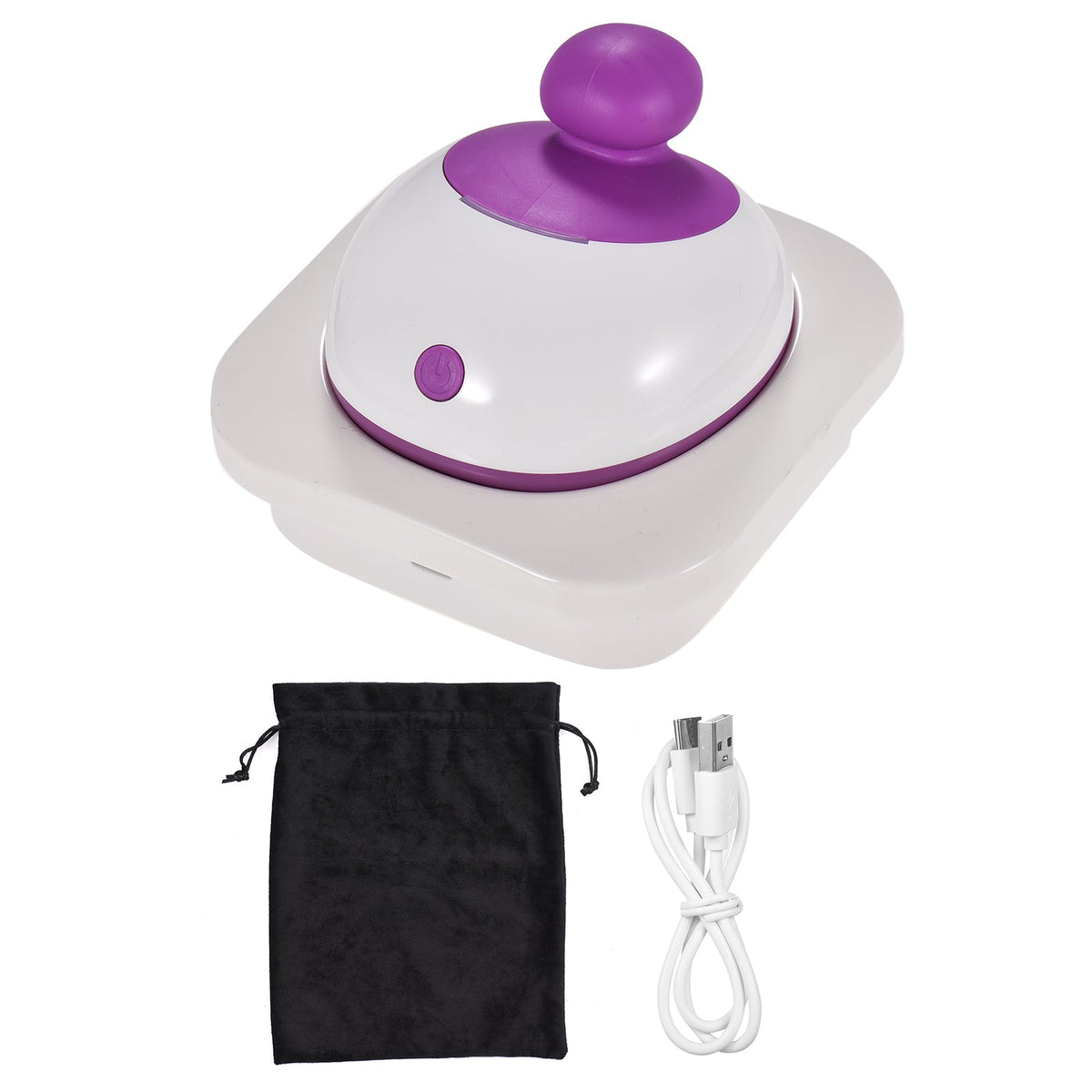 Silicone Scalp Care Smart Kneading Vibration Portable Rechargeable Massager