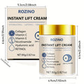 Collagen Niacinamide Face Neck Cream Instant 5-Second Lift Tightening Dark Circles Puffiness ROZINO All Skin Types Sensitive 