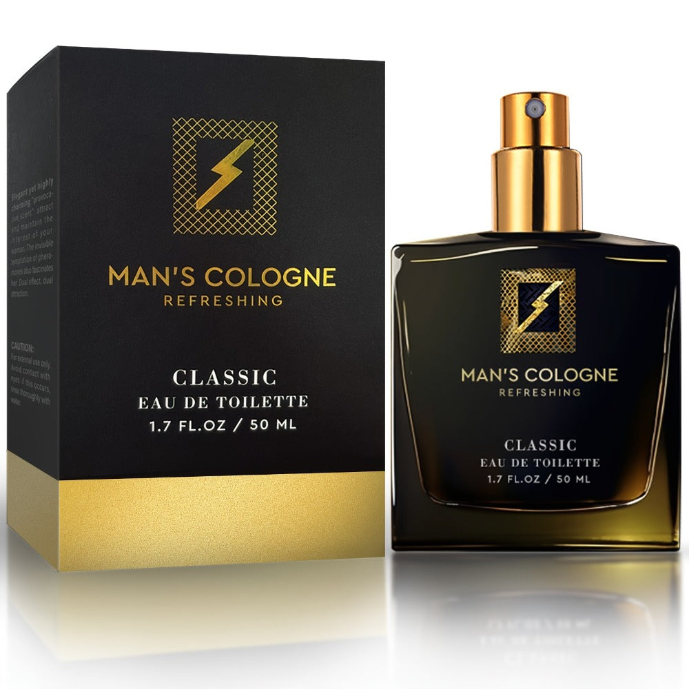 Men's Pheromone Cologne 50ml, Natural Fresh Aromatic Scent, Confidence Boosting Fragrance Spray for Men — image 4