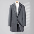 Autumn And Winter Men's Wool Double-faced Overcoat