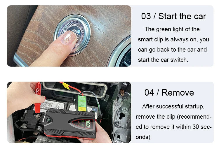 New Car Emergency Start Power Supply 12v
