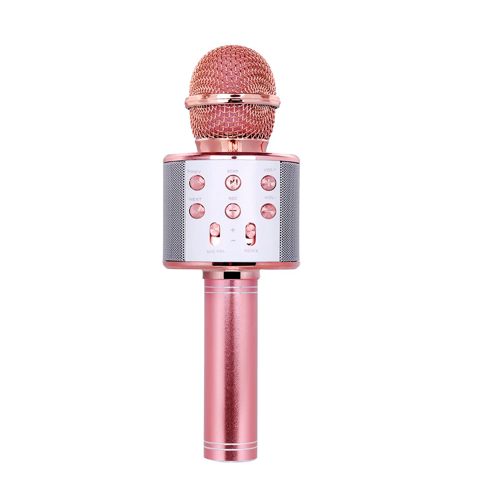 Wireless Microphone Portable Bluetooth Mini Home Ktv For Music Playing Singing Speaker Player