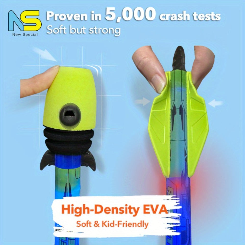 LED Rocket Launcher Toy for Kids, Soars Up to 250 Feet with the Listed Color, Size or Set Options for Everyday Use — image 4