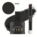 Hairline Powder Root Touch-Up Kit with Refill & Brush – Waterproof Instant Grey Hair Concealer Fills Sparse Hairline Bald Spo