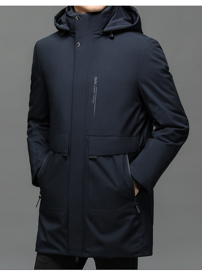 Men's Thickened Detachable Liner Thermal Cotton Padded Jacket