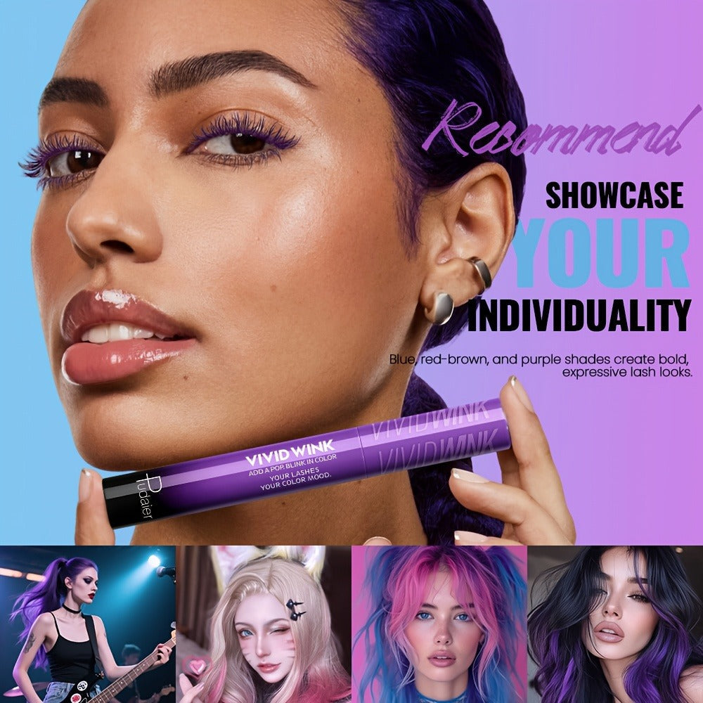 Colored Mascara in Five Numbered Shades with Slim Color-Coordinated Tubes and Integrated Comb-Style Wands — image 16