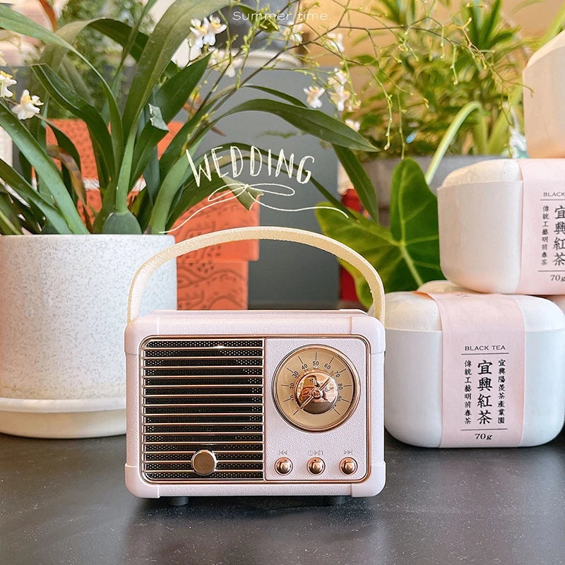 Diy Retro Mini Portable Card Speaker