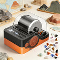 Rock Tumbler Kit for Kids & Adults 3-Speed Motor 9-Day Timer Rock Polisher with the Listed Color, Size or Set Options for Eve