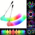 Glow Poi Balls LED Spinning Set 1 Pair with the Listed Color, Size or Set Options for Everyday Use — image 13