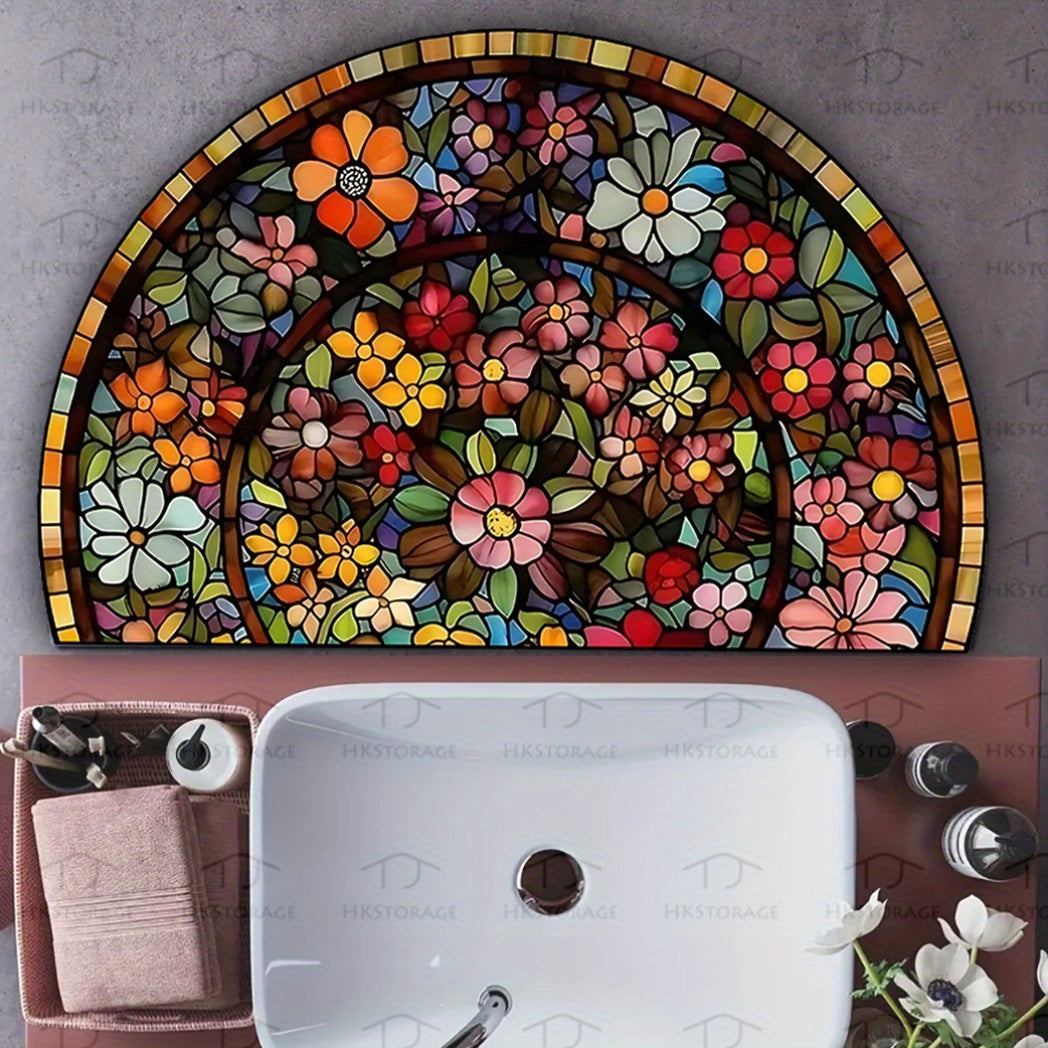 Door Mat | Washable Mandala Welcome Mat Entryway Bedroom Patio — image 3