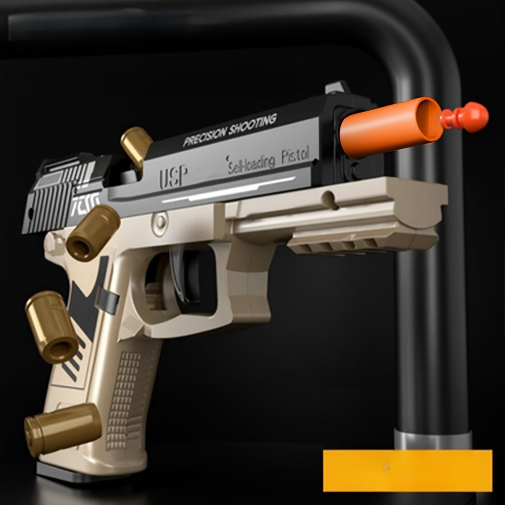 USP Bullet Toy Gun Pistol with Shell Ejecting, Continuous Rapid-Fire Foam Blaster for Boys & Girls — image 10