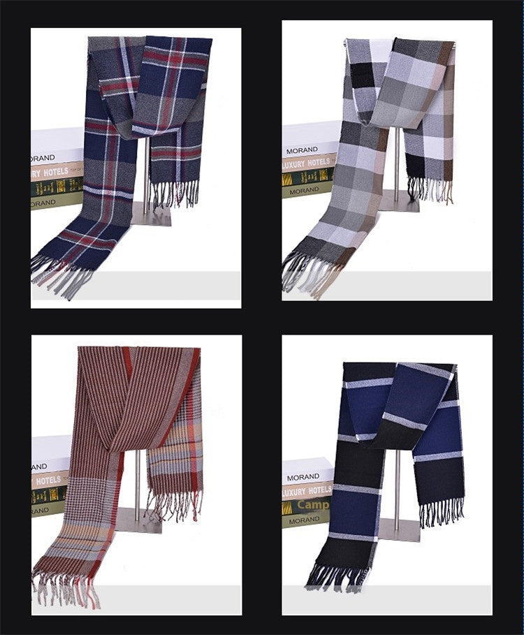 Winter Korean Style Student Versatile Trendy Young Men's Scarf