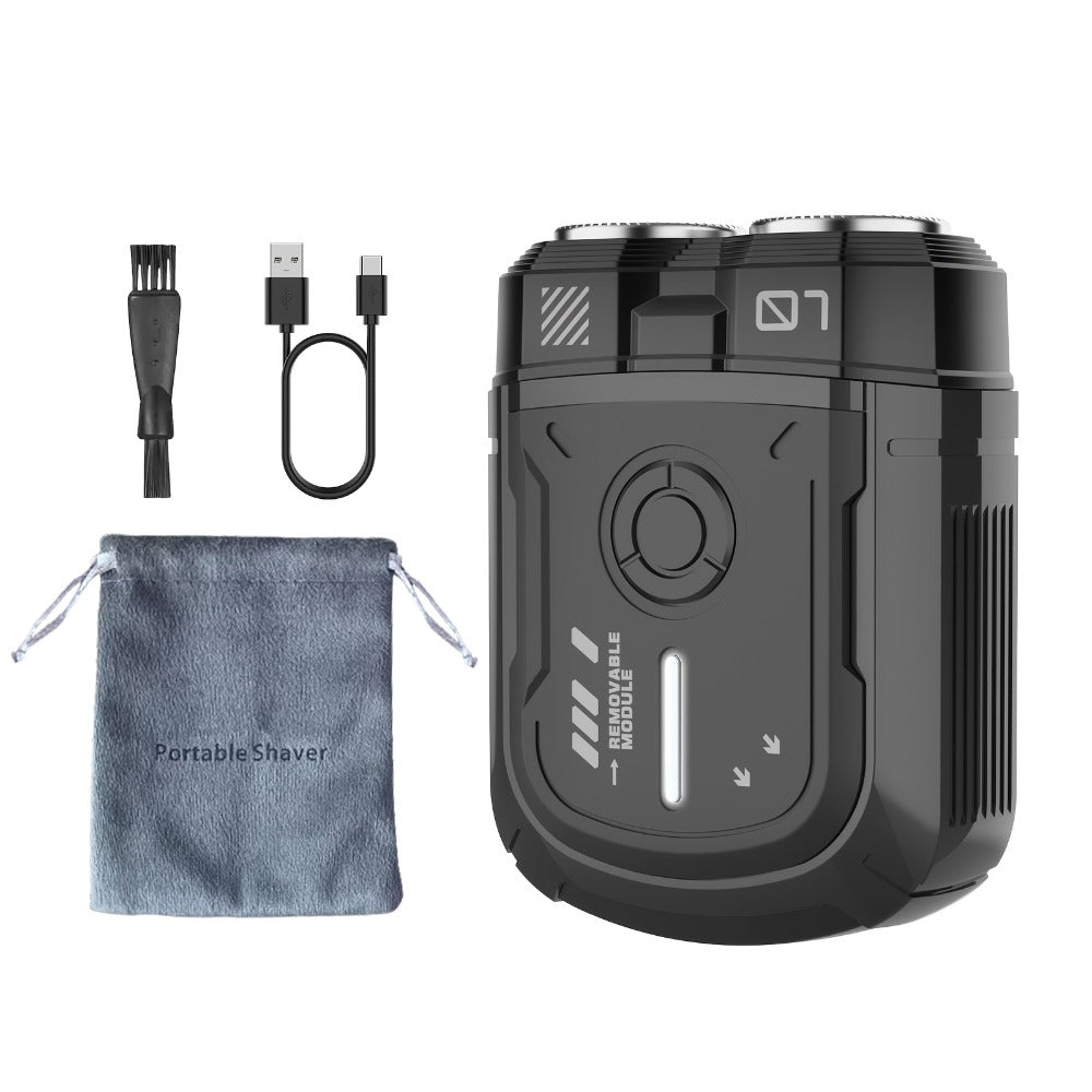Electric Shaver Magnetic Dual-Blade Mini Razor with Two Speeds, USB Charging and Select Waterproof Options — image 19