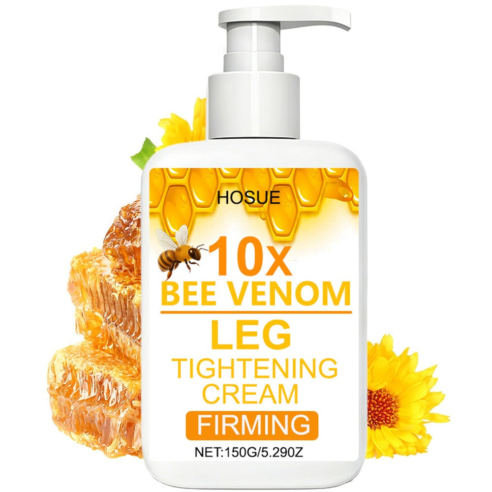 Body Cream HOSUE 150g Pump Bottle with Bee Venom Ingredient Label for Arms, Thighs and Abdomen Application — image 10