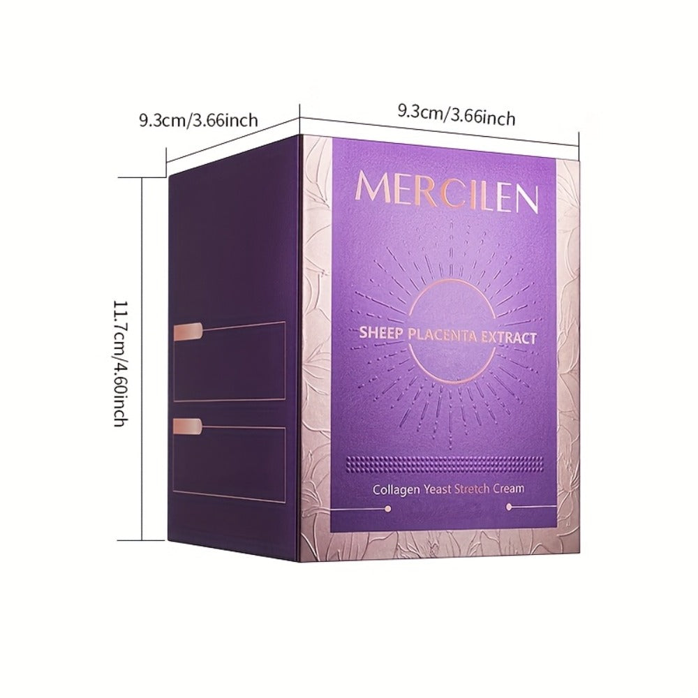 Collagen Face Cream 50g with Sheep Placenta, Hyaluronic Acid & Niacinamide, Deep with Plant Squalane for Firm — image 5