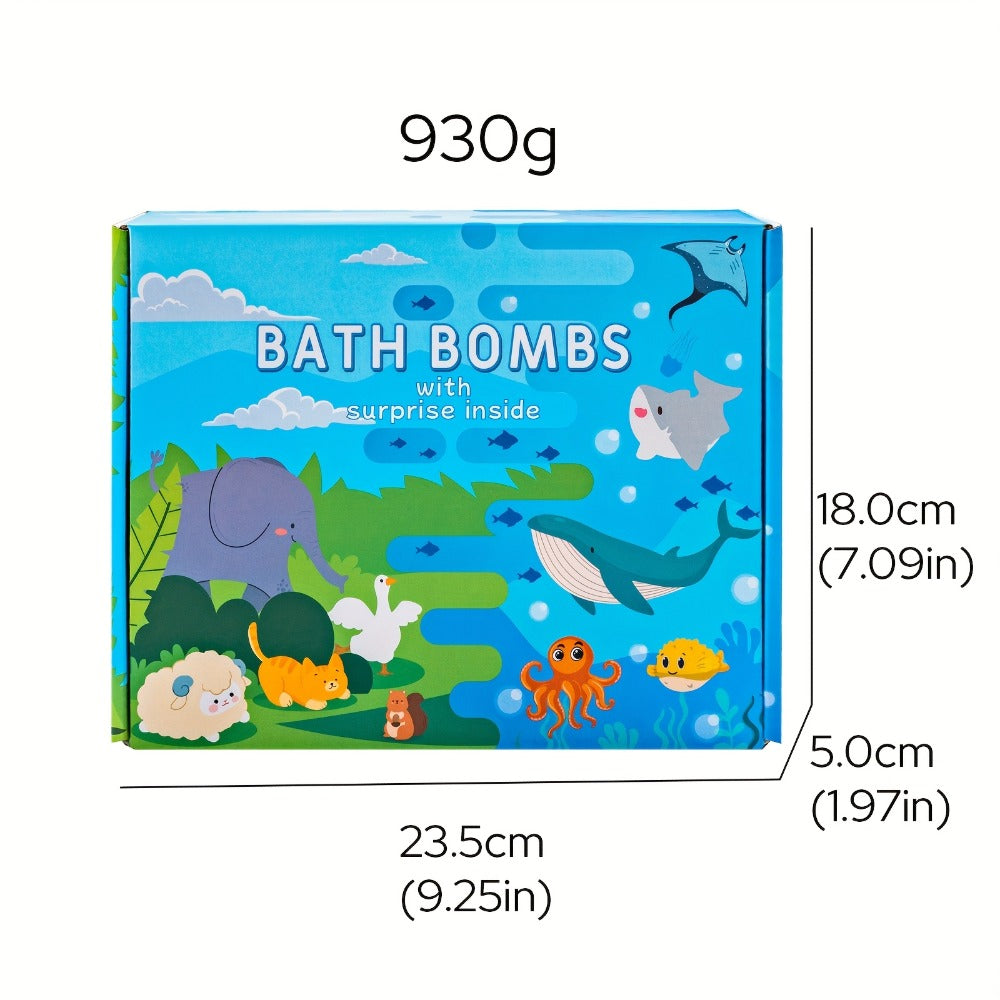 Kids Bath Bombs with Surprise Inside 20 Pack – Fizzy Bath Balls with Hidden Toy for Boys Girls Toddlers — image 4