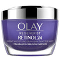 Fragrance Free Retinol Night Cream Anti-Aging 24H Hydrating Skin Renewal Firming Wrinkle Repair Face Moisturizer 1.7oz — imag