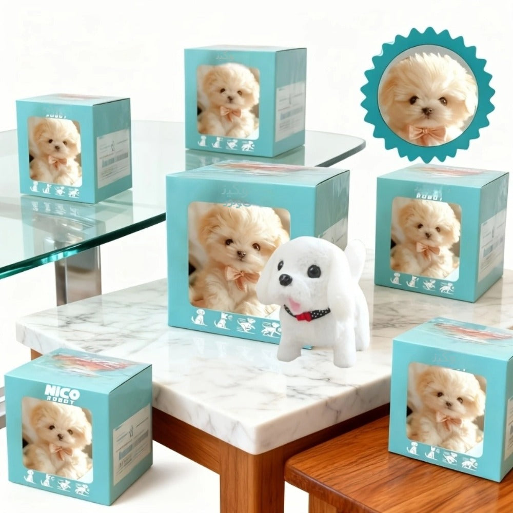 Walking Dog Toy for Kids Furry Interactive Puppy That Walks and Barks with the Listed Color, Size or Set Options for Everyday